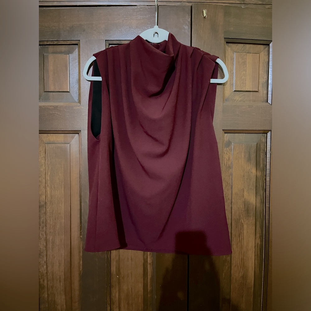 Zara gathered top